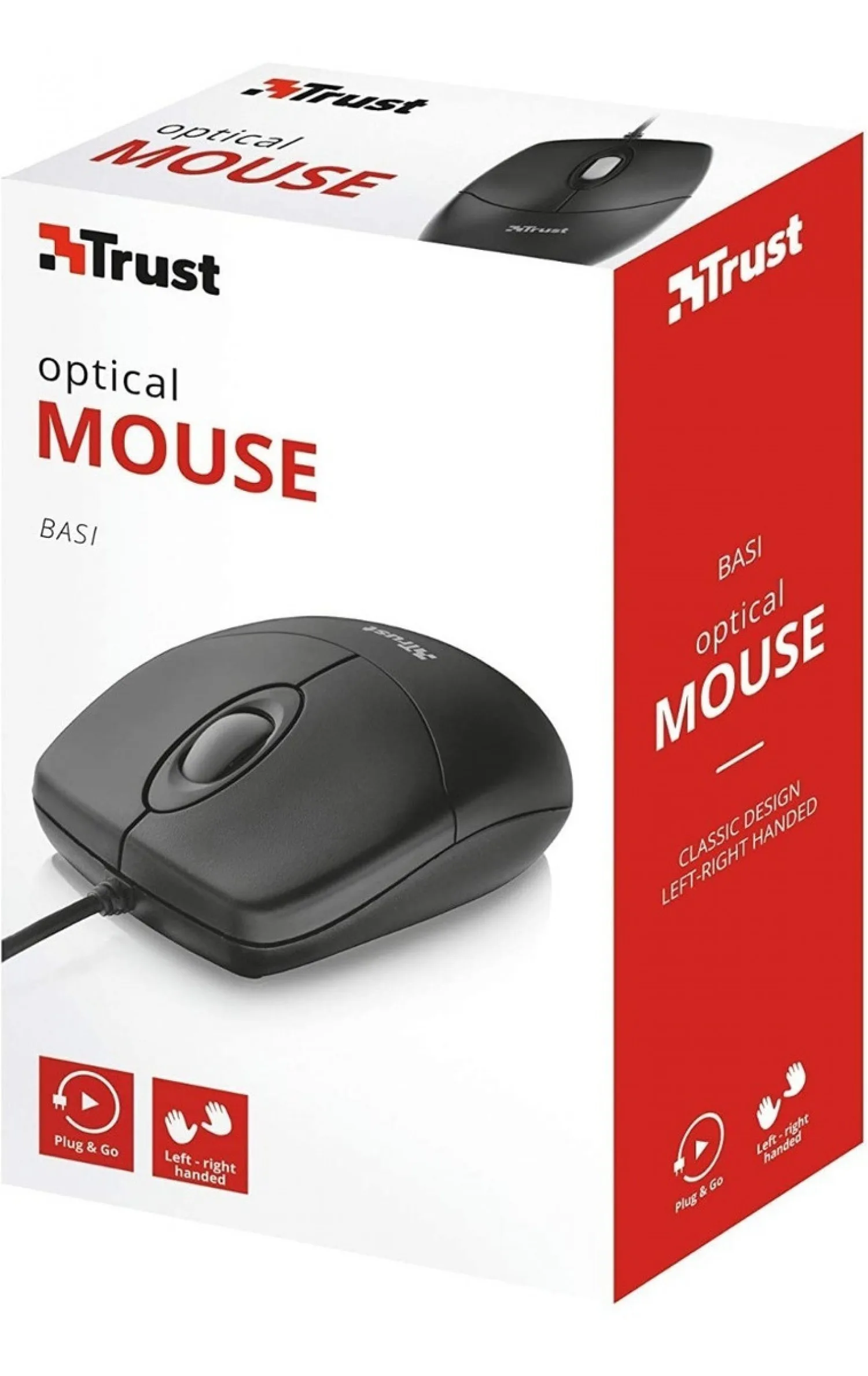 MOUSE TRUST BASI WIRED