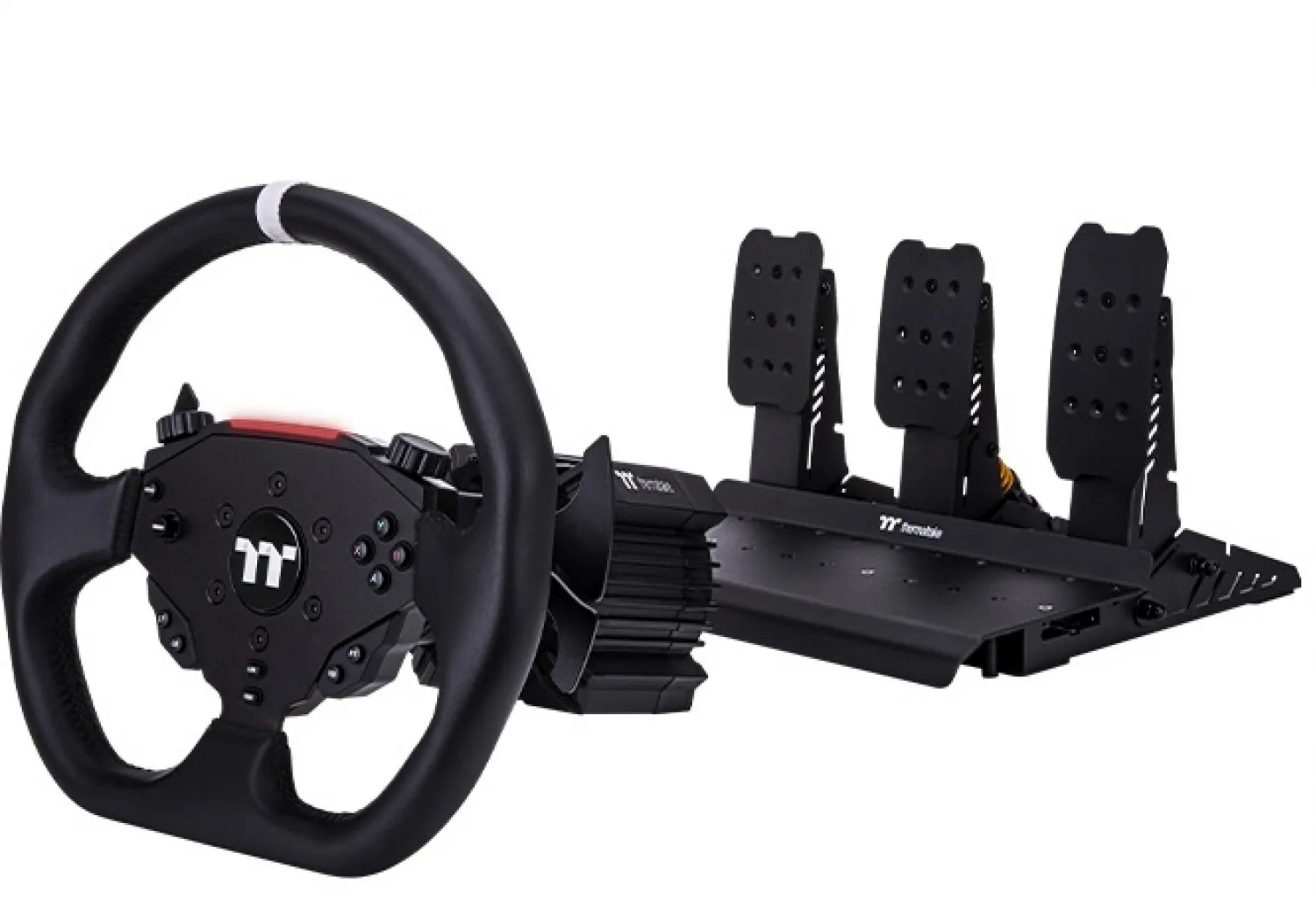 SIMULADOR THERMALTAKE BUNDLE G6 VOLANTE PEDALERA TRIPLE DRIVE RACING 6NM 16BITS