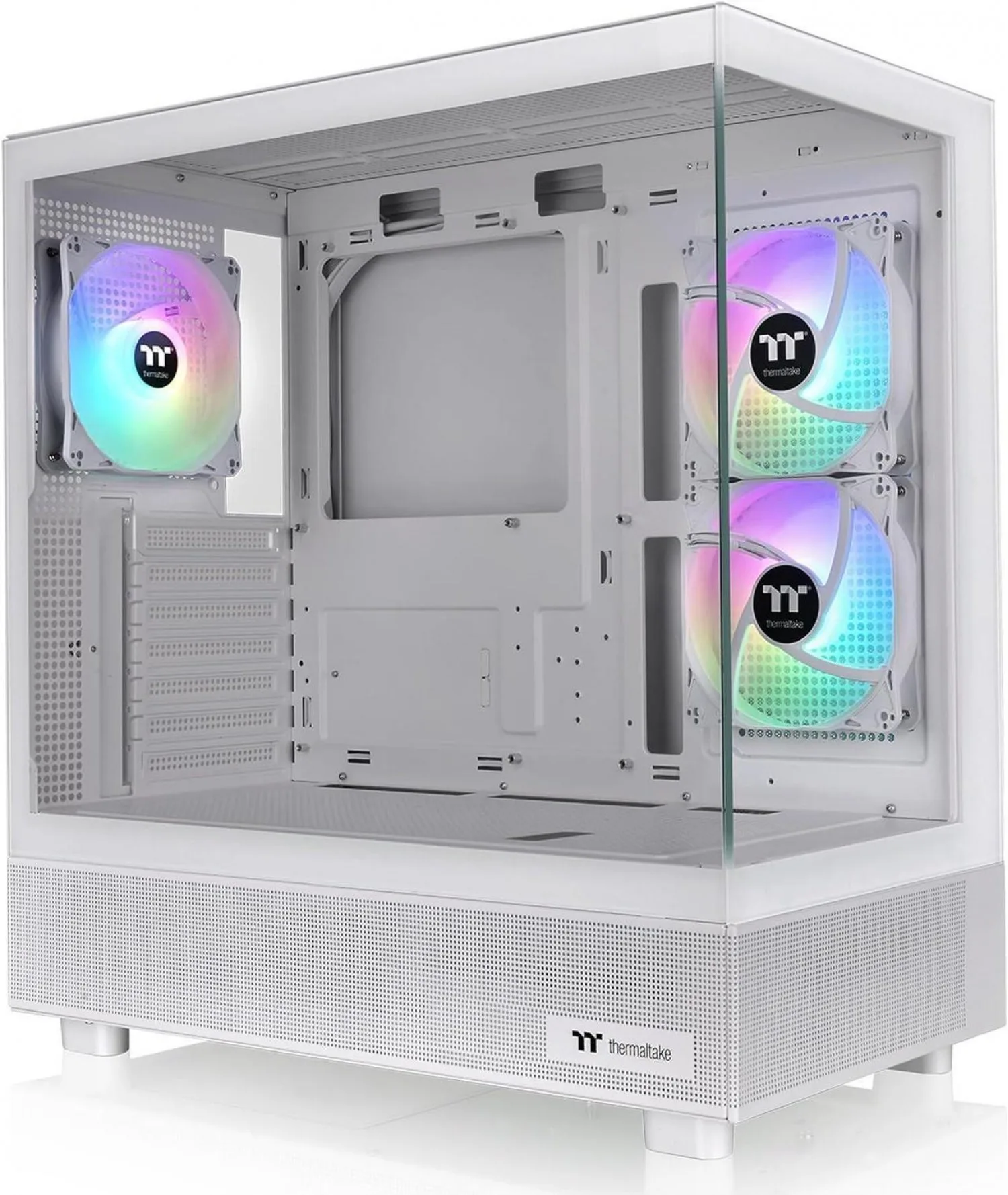 Gabinete Thermaltake View 270 Plus Tg Argb Snow White Tempered Glass — foto 5