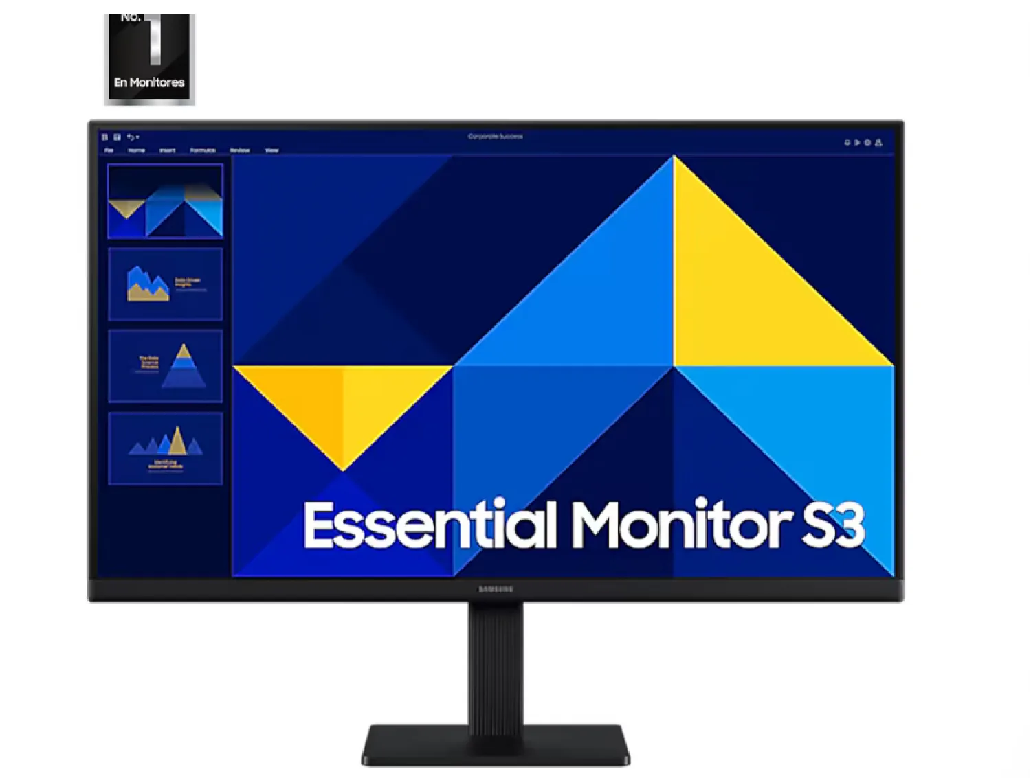 MONITOR SAMSUNG FLAT 24" IPS 100HZ - S3 S30GD — foto 3