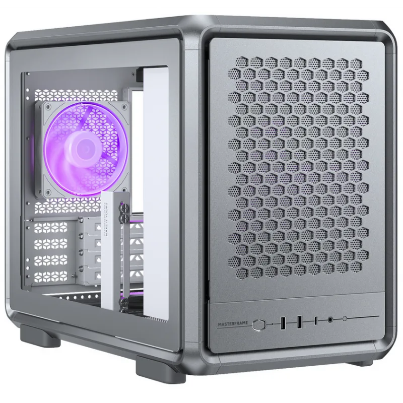 Gabinete Cooler Master 400 Master Frame Mesh Silver — foto 8