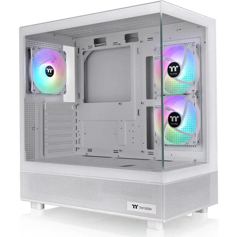 Gabinete Thermaltake View 270 Plus Tg Argb Snow White Tempered Glass — foto 6