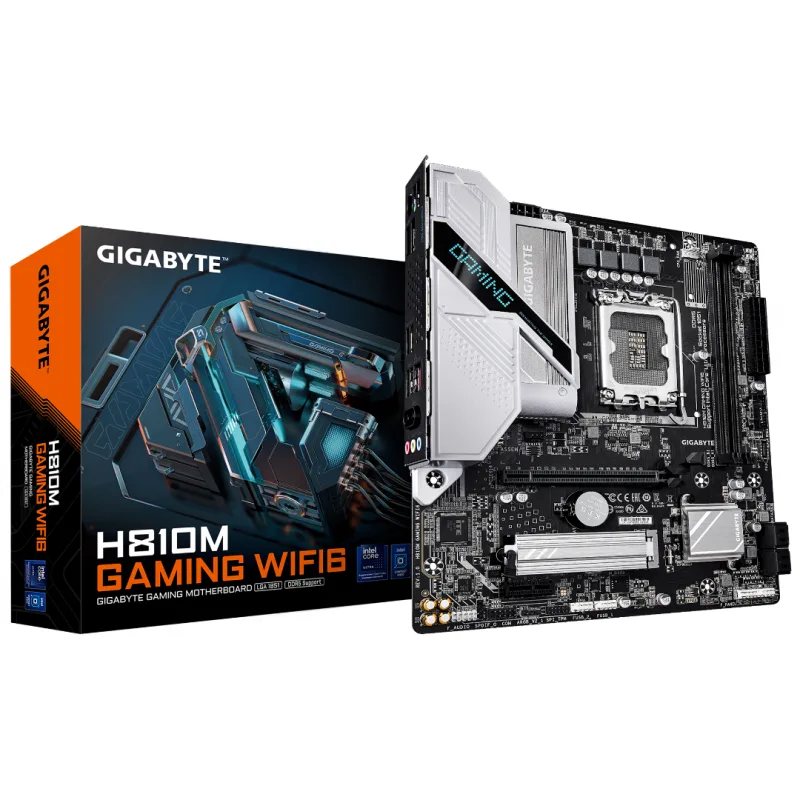 Mother Gigabyte (lga 1851) H810m Gaming Wifi6 — foto 4