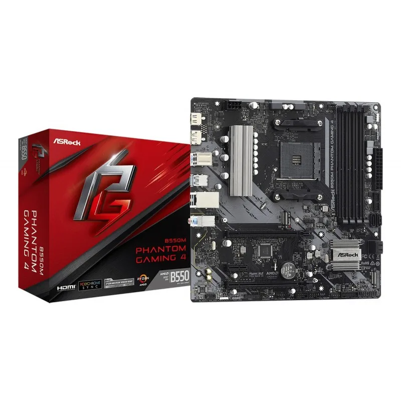 Mother Asrock (am4) B550m Phantom Gaming 4 — foto 8