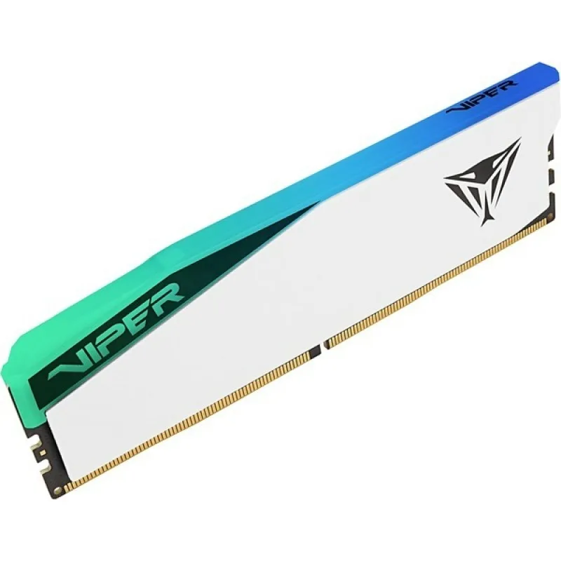 MEMORIA PATRIOT DDR5 VIPER ELITE 5 16GB 6000 MHZ RGB CL42 WHITE SINGLE PE000942