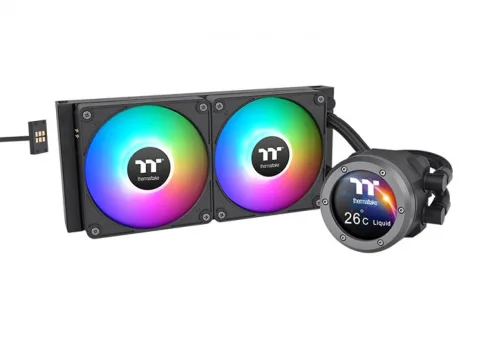 WATER COOLER THERMALTAKE TH240 V2 ULTRA EX ARGB SYNC WATER  BLACK