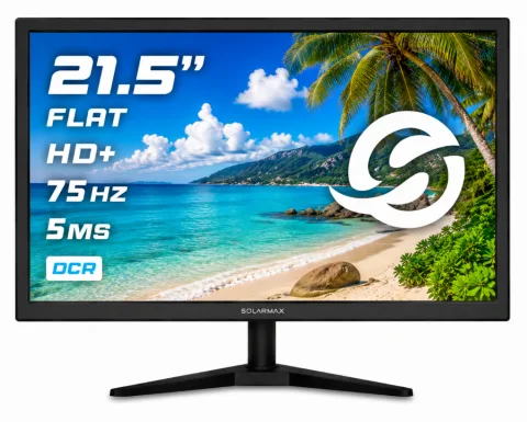 MONITOR SOLARMAX 21.5 FULL HD 75HZ VGA/HDMI NEGRO