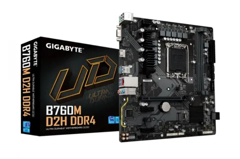 MOTHER GIGABYTE (LGA1700) B760M D2H DDR4