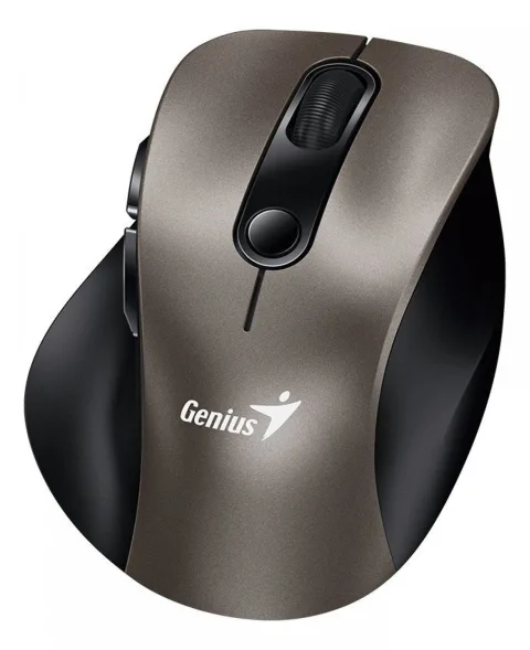 MOUSE WIRELESS MINI GENIUS ERGO 9000S 2.4G/BT CHAMPAGNE/TITANIUM