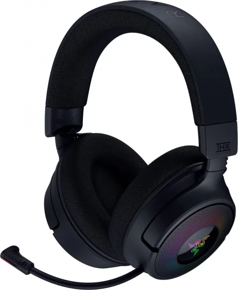 AURICULAR GAMER RAZER KRAKEN V4 BLACK HYPERSPEED WIRELESS +BT +USB THX