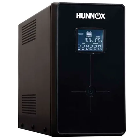 HUNNOX UPS Y ESTABILIZADOR 650VA LCD C/USB
