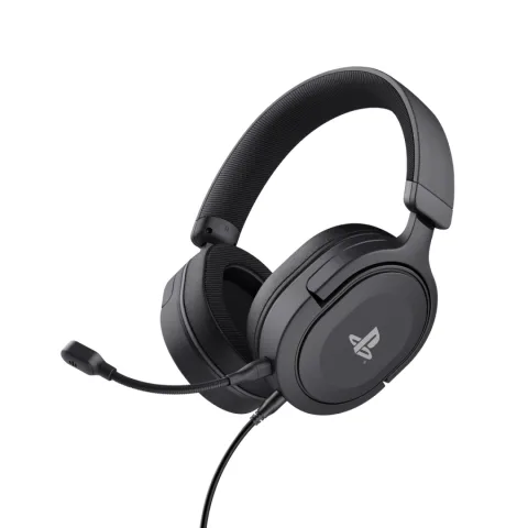 AURICULAR GAMER GXTRUST 498 FORTA PARA PS5 CON LICENCIA OFICIAL NEGRO