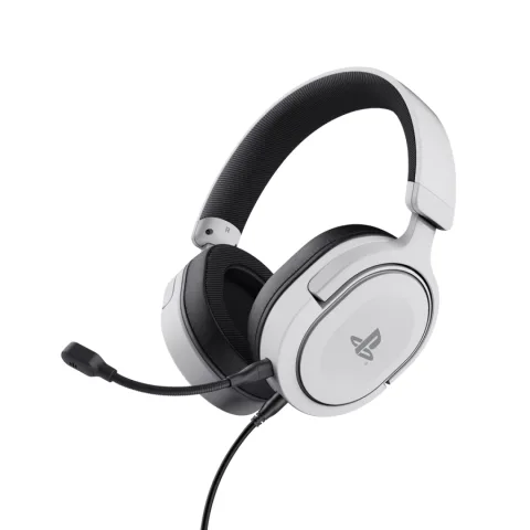 AURICULAR GAMER GXTRUST 498W FORTA PARA PS5 CON LICENCIA OFICIAL BLANCO
