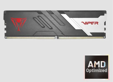 MEMORIA PATRIOT VIPER VENOM AMD DDR5 16GB (2x8GB) 6000 MTS CL30 BLK/SIR PE001185