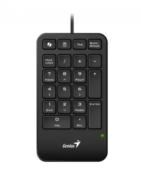 TECLADO GENIUS NUMERICO NUMPAD 125 USB-A BLACK