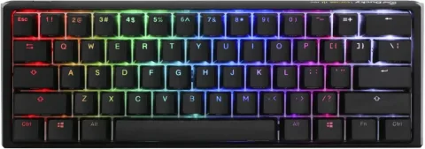 TECLADO MECANICO DUCKY ONE 3 MINI - HOTSWAP - CHERRY MX RED - RGB