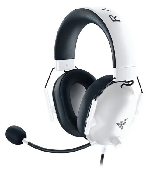 AURICULAR GAMER RAZER BLACKSHARK V2 X WHITE ANALOG 3.5mm PC / XBOX