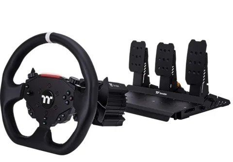 SIMULADOR THERMALTAKE BUNDLE G6 VOLANTE PEDALERA TRIPLE DRIVE RACING 6NM 16BITS