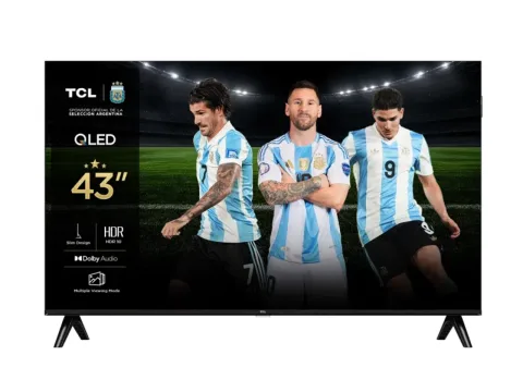 TV TCL 43 SMART QLED FULL HD GOOGLE TV HDR10 43S5KF